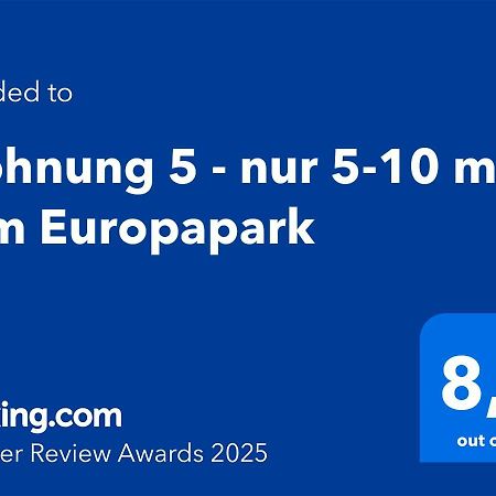 Wohnung 5 - Nur 5-10 Min Vom Europapark Ettenheim Εξωτερικό φωτογραφία
