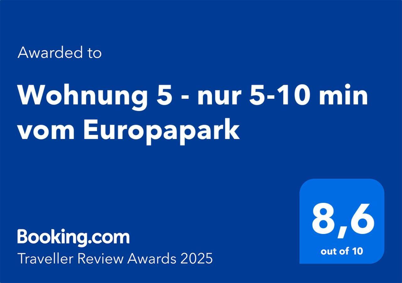 Wohnung 5 - Nur 5-10 Min Vom Europapark Ettenheim Εξωτερικό φωτογραφία